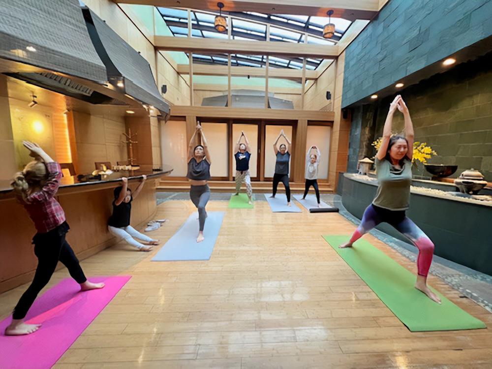 Yoga session 1