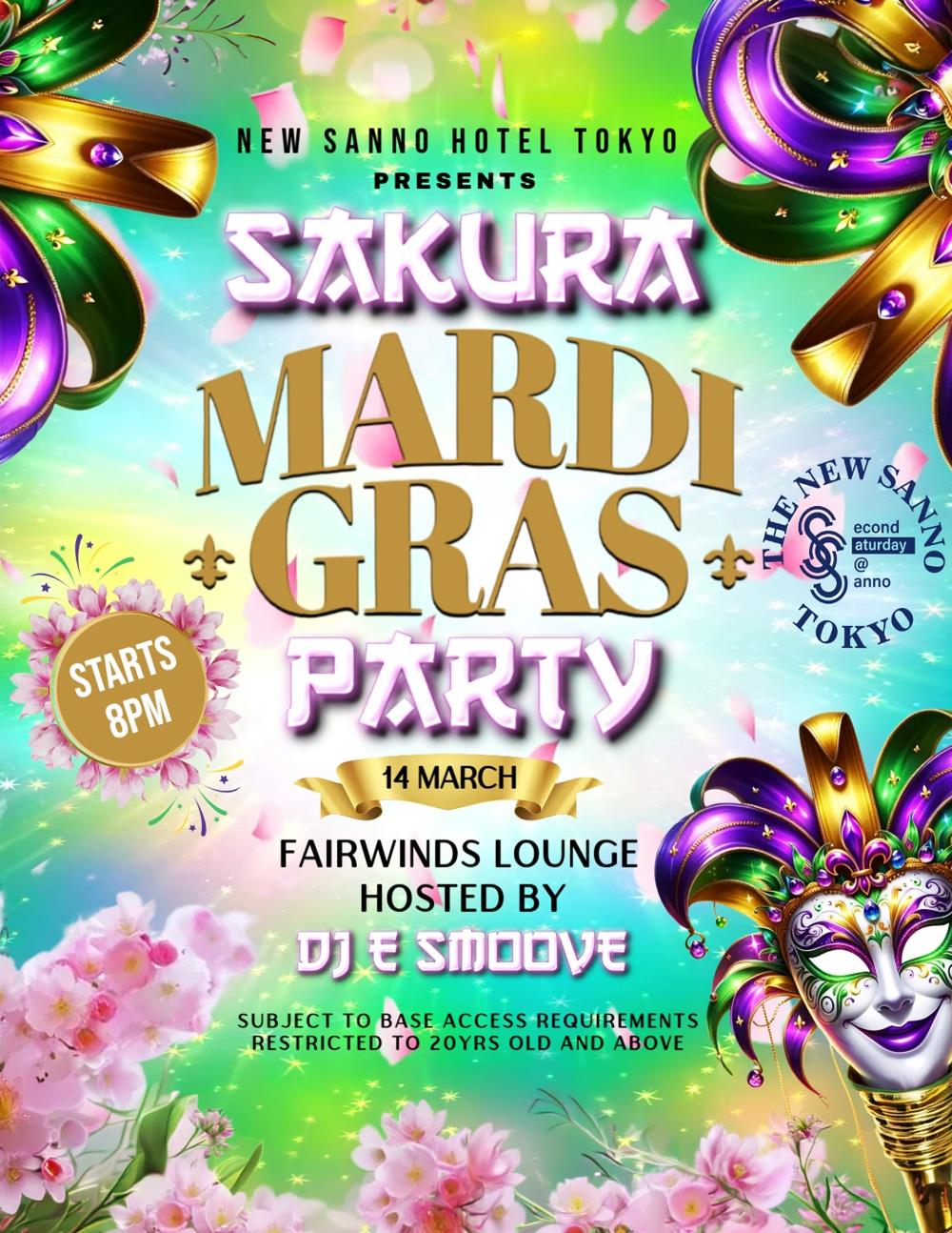 DJ NIGHT - Mardi Gras Party -