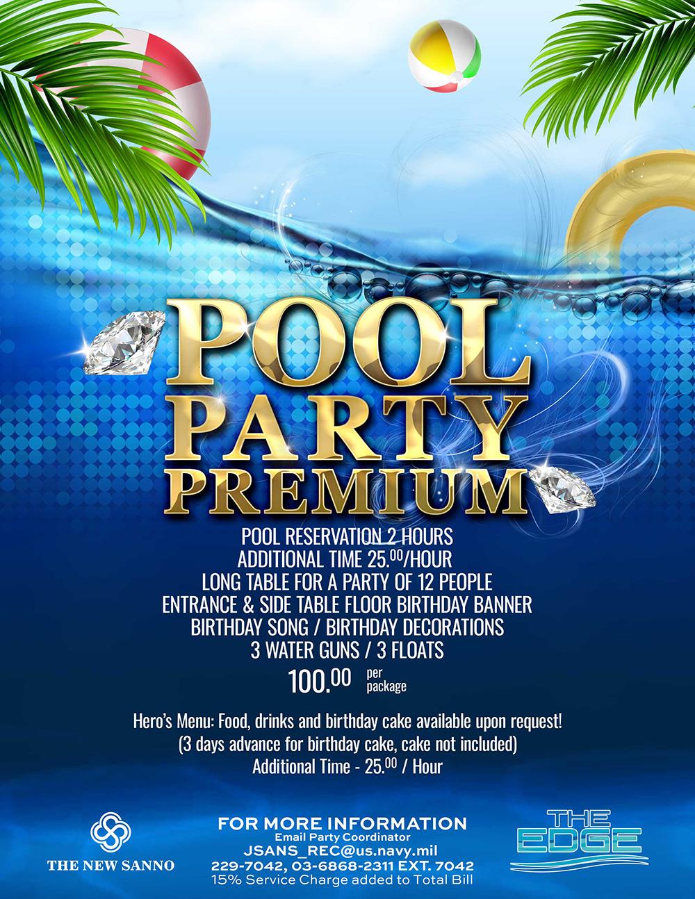 Pool Party Premium Flyer