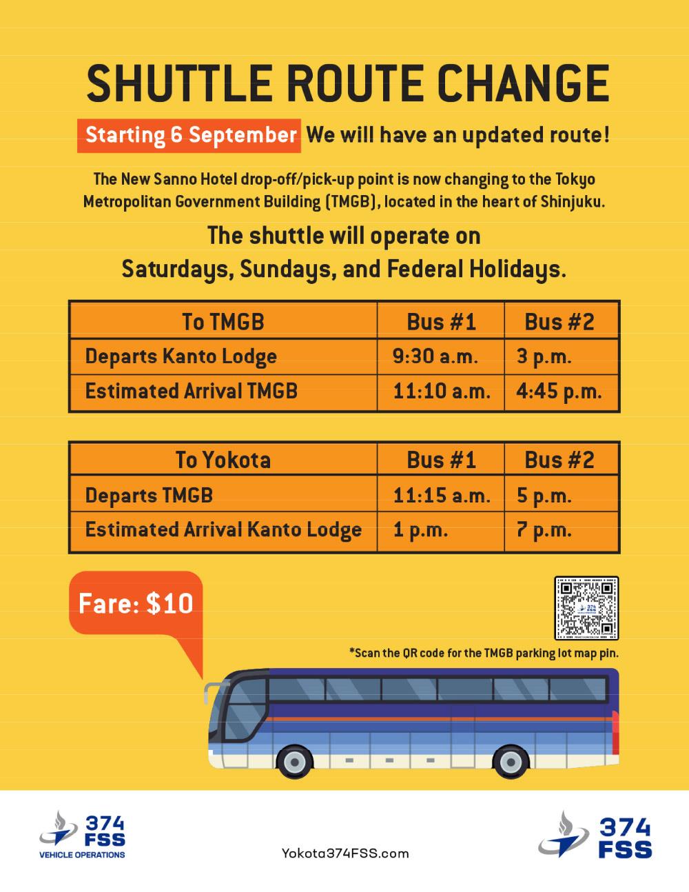 Yokota AB Services Information