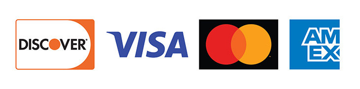 DISCOVER / VISA / MASTER / AMERICAN EXPRESS
