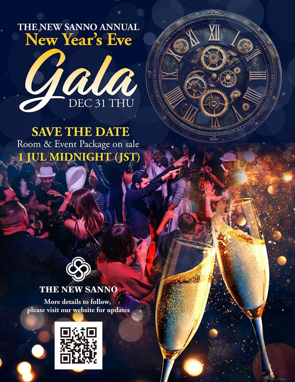 Annual New Year's Eve Gala DEC 31 TUE